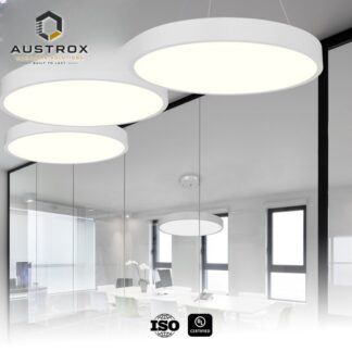 25/40W Round Ring Pendant — 120–277V