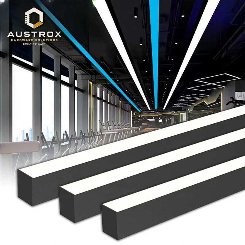 LED Linear Pendant Light 20W / 40W / 80W — 3CCT, UL/CE/DLC